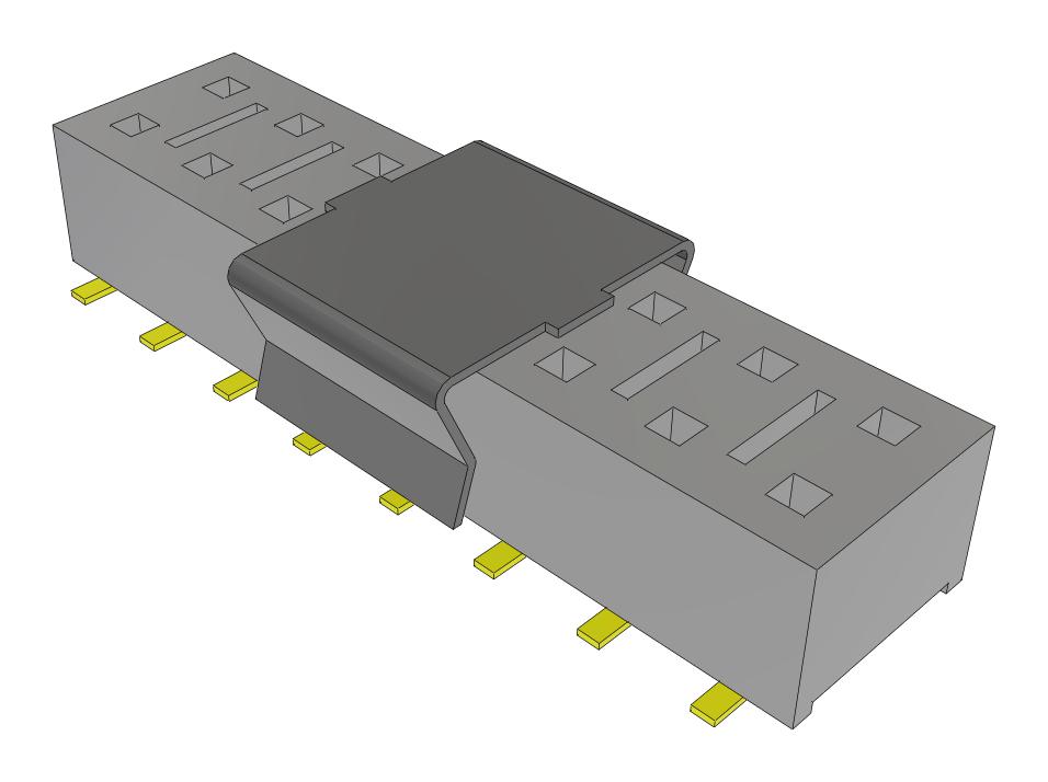 Samtec Hle-108-02-G-Dv-A-P-Fr Connector, Rcpt, 16Pos, 2Row, 2.54mm