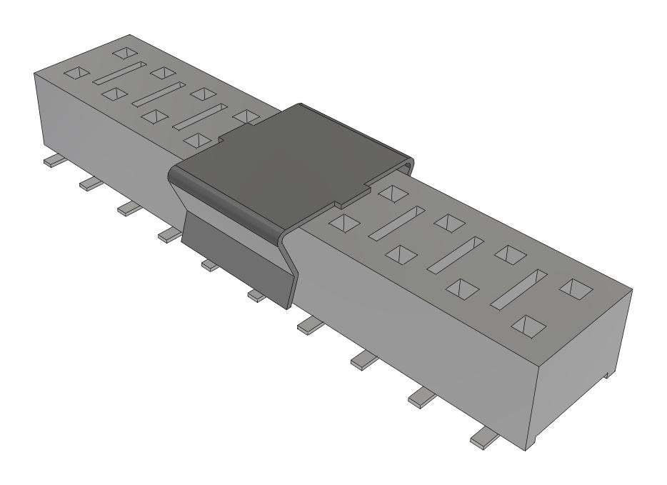 Samtec Hle-110-02-F-Dv-Be-A-P-Fr Connector, Rcpt, 20Pos, 2Row, 2.54mm