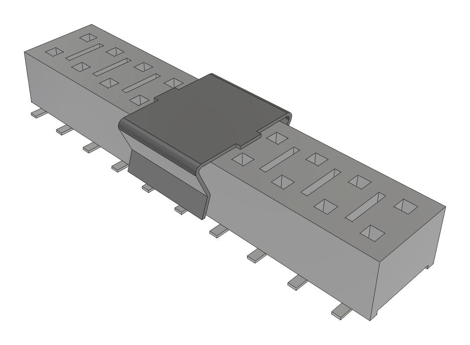 Samtec Hle-110-02-F-Dv-P-Fr Connector, Rcpt, 20Pos, 2Row, 2.54mm