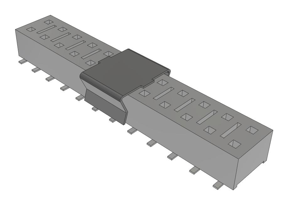 Samtec Hle-112-02-F-Dv-Be-A-P-Fr Connector, Rcpt, 24Pos, 2Row, 2.54mm