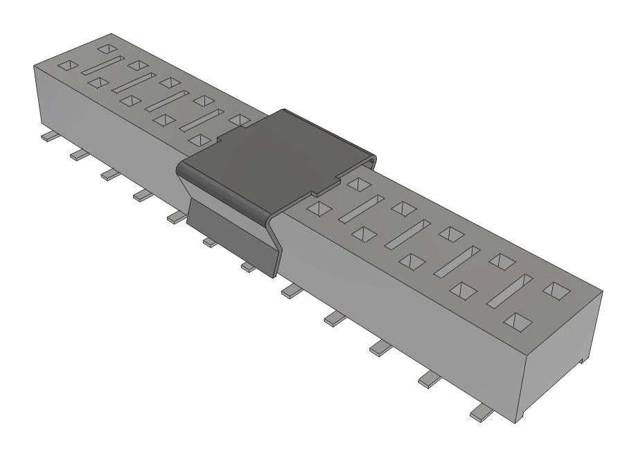 Samtec Hle-112-02-F-Dv-Be-P-Fr Connector, Rcpt, 24Pos, 2Row, 2.54mm