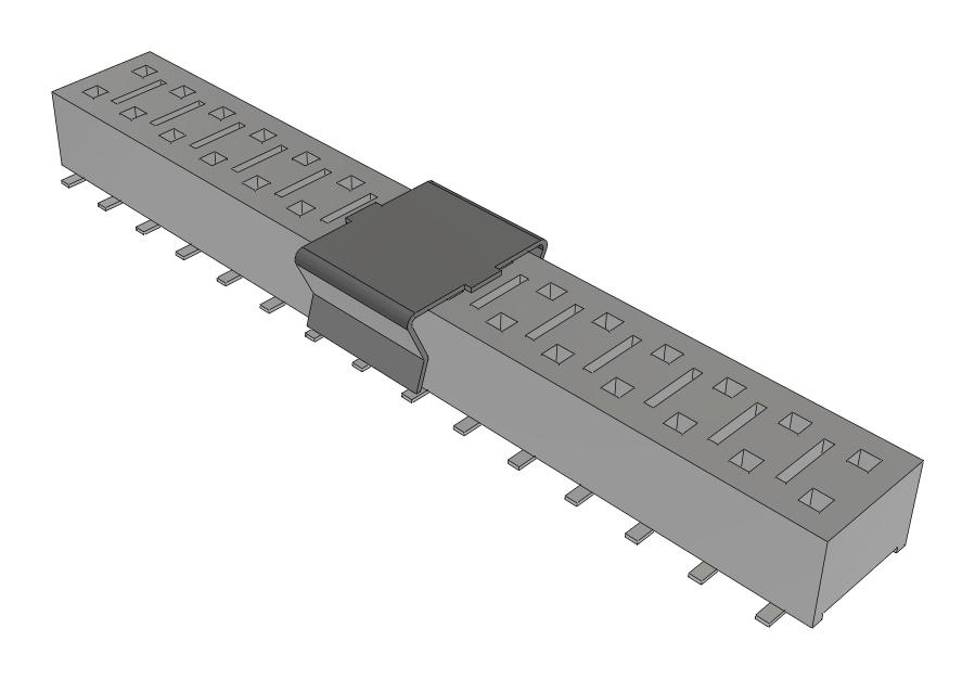 Samtec Hle-115-02-L-Dv-Be-Lc-P-Fr Connector, Rcpt, 30Pos, 2Row, 2.54mm