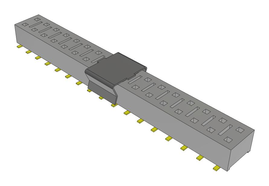 Samtec Hle-117-02-G-Dv-A-P-Fr Connector, Rcpt, 34Pos, 2Row, 2.54mm