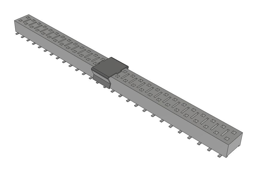 Samtec Hle-128-02-F-Dv-Be-A-P-Fr Connector, Rcpt, 56Pos, 2Row, 2.54mm