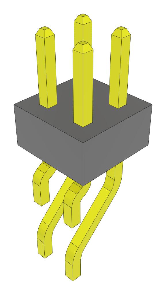 Samtec Mmt-102-01-S-Dh-Fr Connector, R/a Header, 4Pos, 2Row, 2mm, Smt