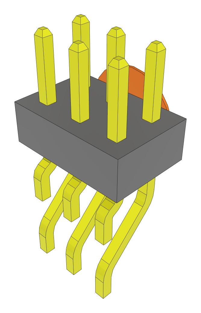 Samtec Mmt-103-01-L-Dh-K-Fr Connector, R/a Header, 6Pos, 2Row, 2mm, Smt