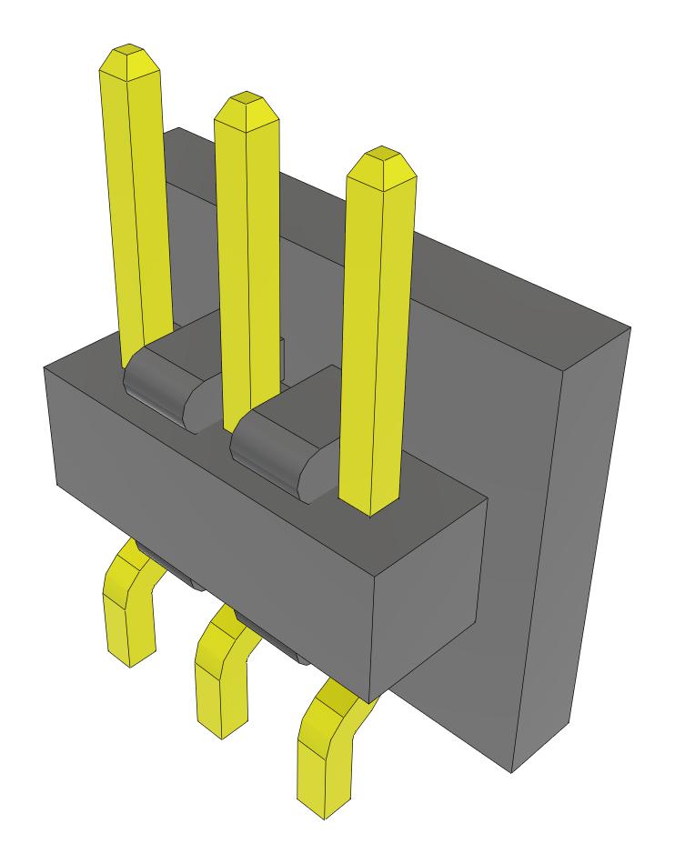 Samtec Mmt-103-02-F-Sh-P-Fr Connector, R/a Header, 3Pos, 1Row, 2mm, Smt