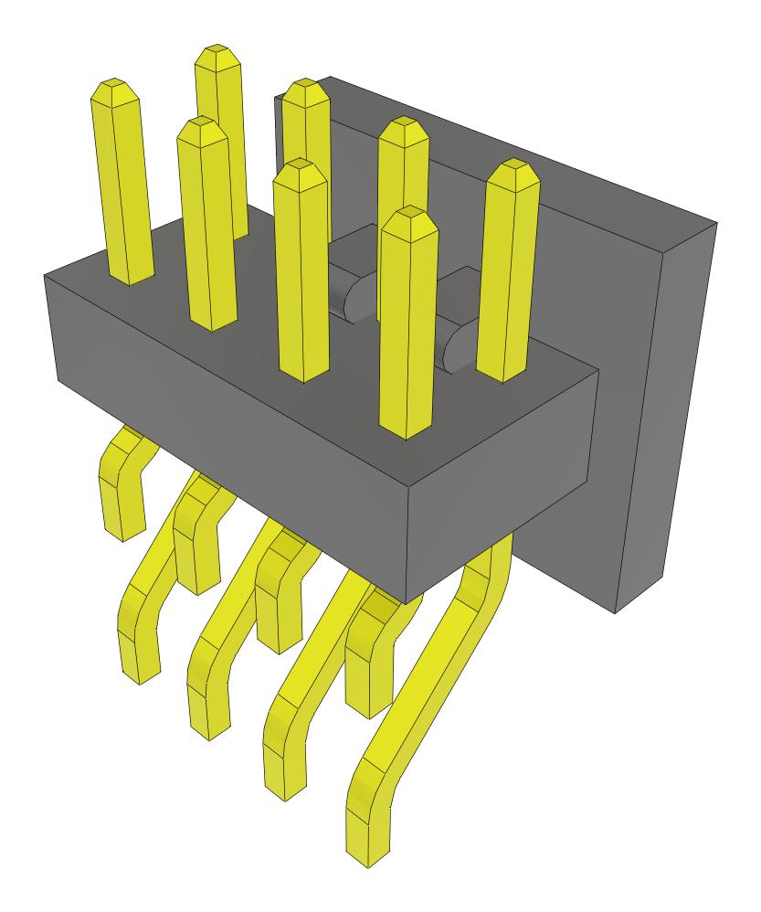 Samtec Mmt-104-01-Sm-Dh-P-Fr Connector, R/a Header, 8Pos, 2Row, 2mm, Smt