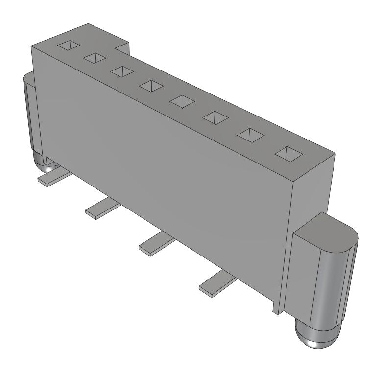 Samtec Sfm-108-02-L-S-A-Fr Connector, Rcpt, 8Pos, 1Row, 1.27mm