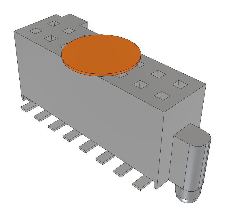 Samtec Sfm-108-02-S-D-A-K-Fr Connector, Rcpt, 16Pos, 2Row, 1.27mm