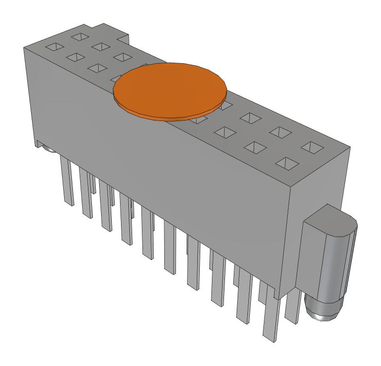 Samtec Sfm-110-01-S-D-A-K-Fr Connector, Rcpt, 20Pos, 2Row, 1.27mm