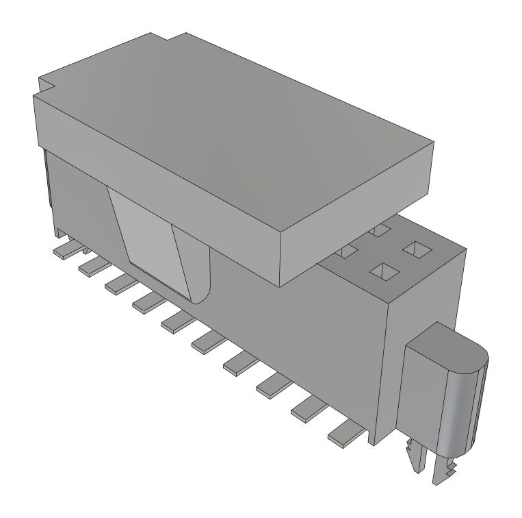 Samtec Sfm-110-02-S-D-Lc-P-Fr Connector, Rcpt, 20Pos, 2Row, 1.27mm