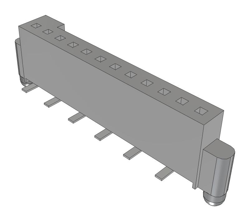 Samtec Sfm-112-02-L-S-A-Fr Connector, Rcpt, 12Pos, 1Row, 1.27mm