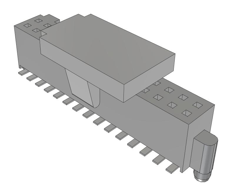 Samtec Sfm-115-T2-L-D-A-P-Fr Connector, Rcpt, 30Pos, 2Row, 1.27mm