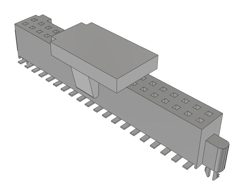 Samtec Sfm-120-02-S-D-Lc-P-Fr Connector, Rcpt, 40Pos, 2Row, 1.27mm