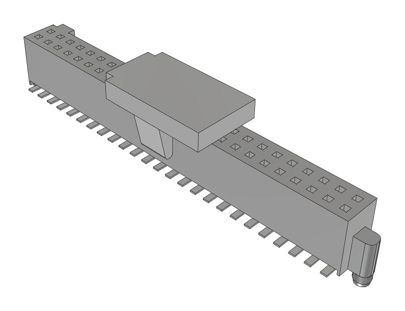 Samtec Sfm-125-02-S-D-A-P-Fr Connector, Rcpt, 50Pos, 2Row, 1.27mm