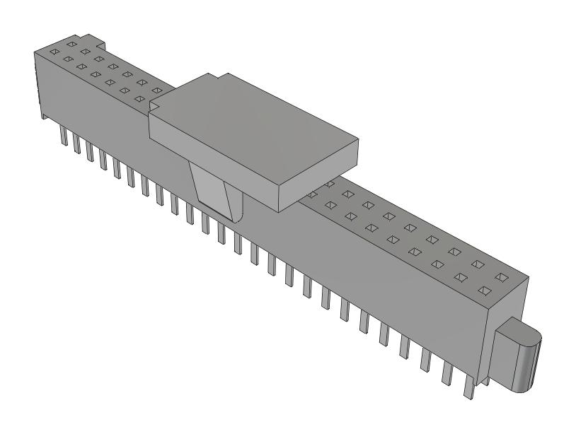 Samtec Sfm-125-03-L-D-P-Fr Connector, Rcpt, 50Pos, 2Row, 1.27mm