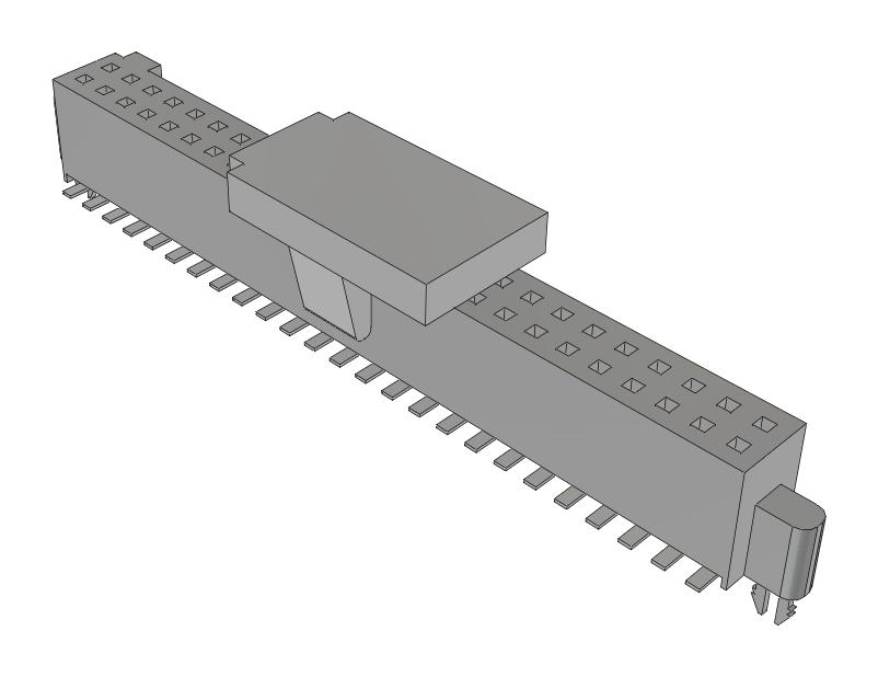 Samtec Sfm-125-T2-L-D-Lc-P-Fr Connector, Rcpt, 50Pos, 2Row, 1.27mm