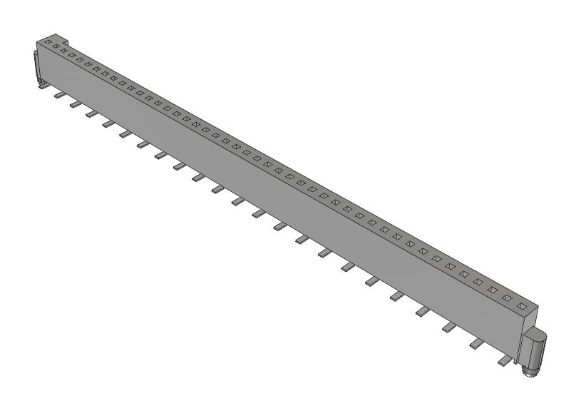 Samtec Sfm-145-02-L-S-A-Fr Connector, Rcpt, 45Pos, 1Row, 1.27mm