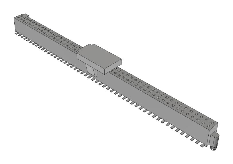 Samtec Sfm-150-02-Stl-D-A-P-Fr Connector, Rcpt, 100Pos, 2Row, 1.27mm