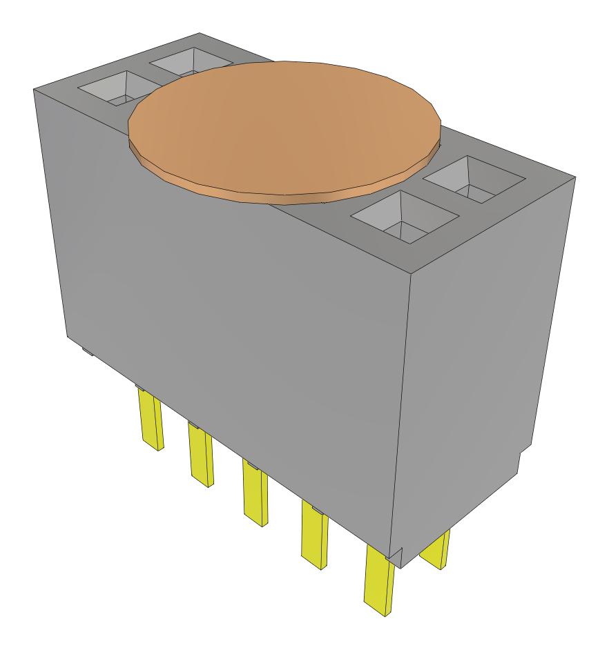 Samtec Sfmc-105-03-F-D-K-Fr Connector, Rcpt, 10Pos, 2Row, 1.27mm