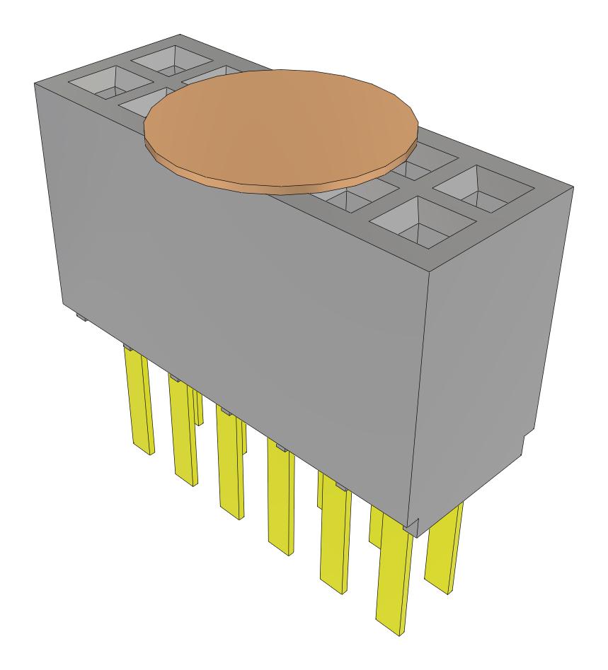 Samtec Sfmc-106-01-L-D-K-Fr Connector, Rcpt, 12Pos, 2Row, 1.27mm