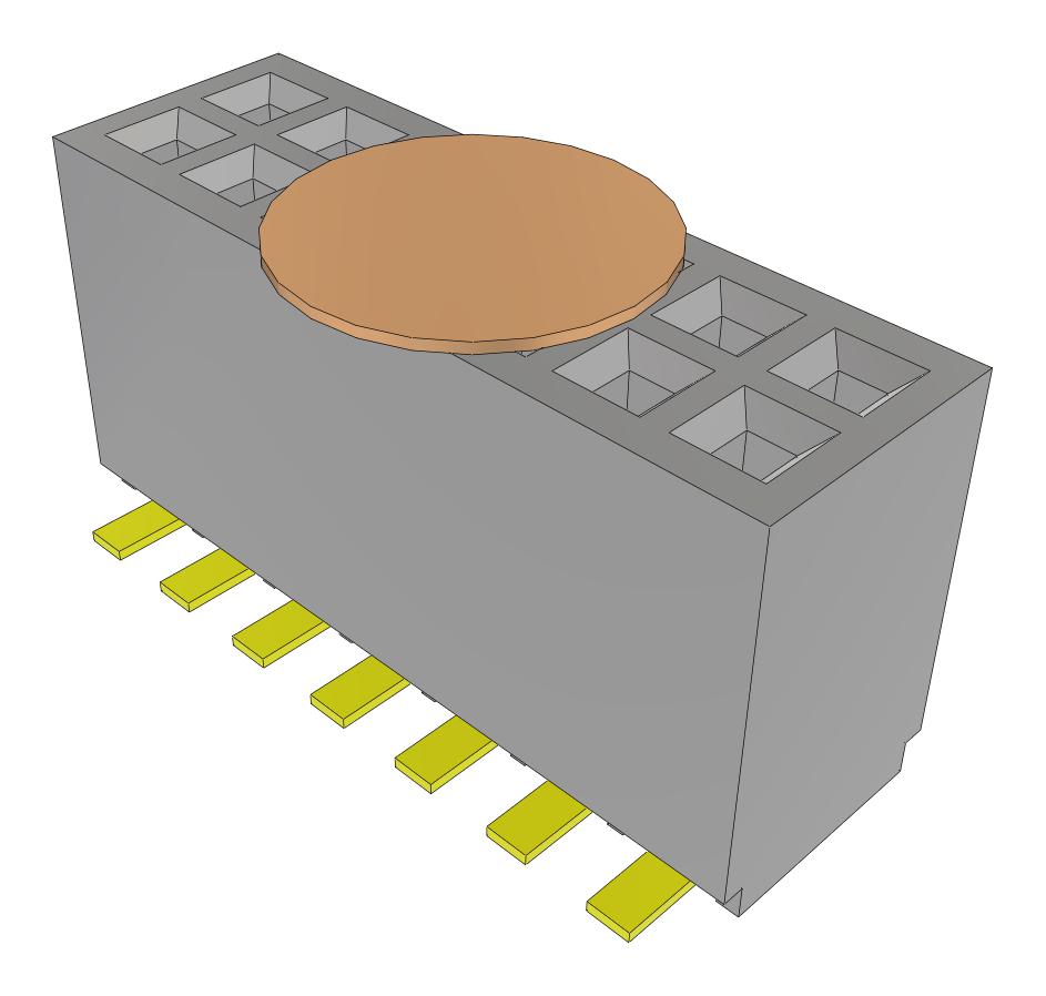 Samtec Sfmc-107-02-S-D-K-Fr Connector, Rcpt, 14Pos, 2Row, 1.27mm