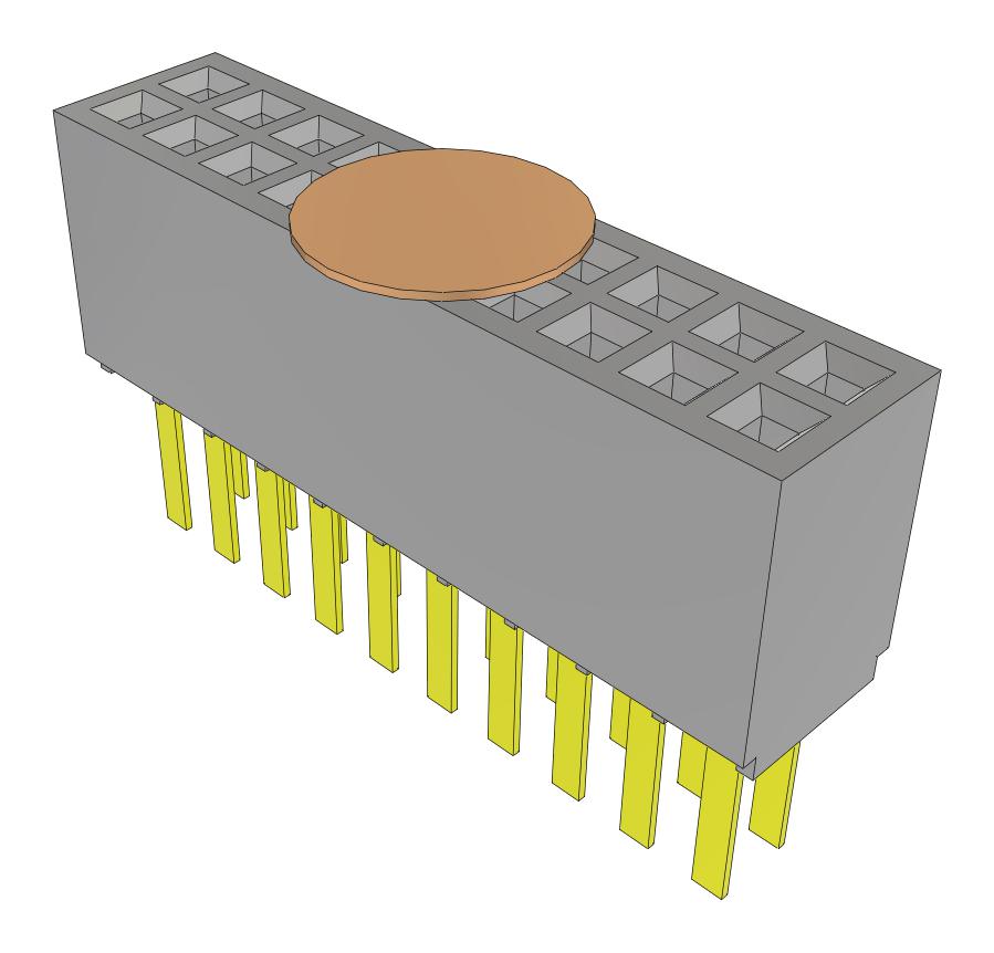 Samtec Sfmc-110-01-F-D-K-Fr Connector, Rcpt, 20Pos, 2Row, 1.27mm