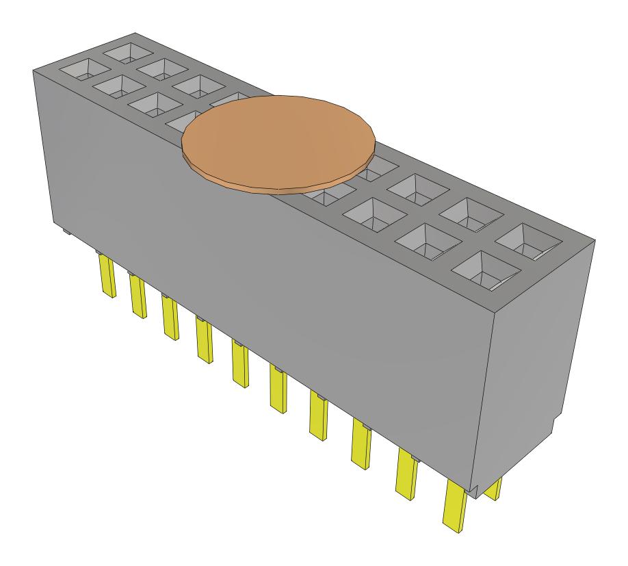 Samtec Sfmc-110-03-L-D-K-Fr Connector, Rcpt, 20Pos, 2Row, 1.27mm