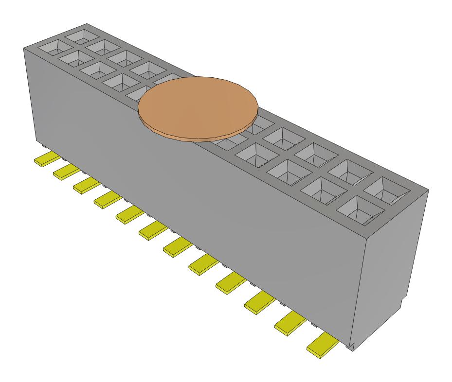 Samtec Sfmc-112-T2-L-D-K-Fr Connector, Rcpt, 24Pos, 2Row, 1.27mm