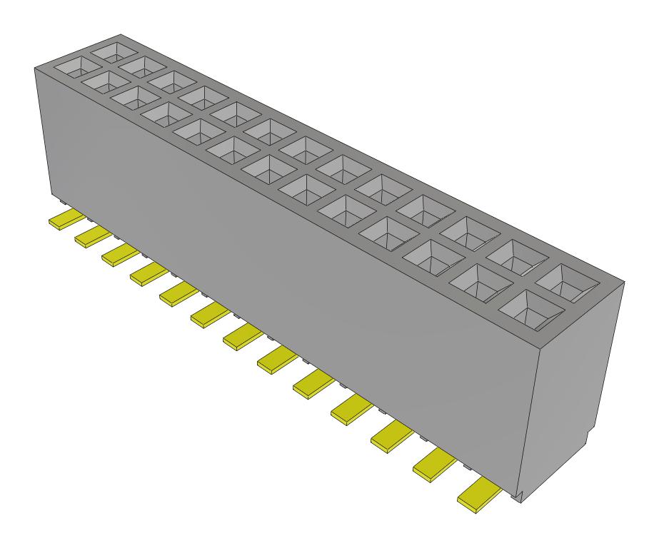 Samtec Sfmc-113-L2-L-D-Fr Connector, Rcpt, 26Pos, 2Row, 1.27mm