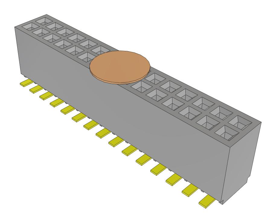 Samtec Sfmc-115-T2-S-D-K-Fr Connector, Rcpt, 30Pos, 2Row, 1.27mm