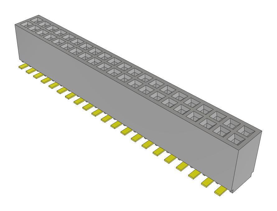 Samtec Sfmc-121-T2-L-D-Fr Connector, Rcpt, 42Pos, 2Row, 1.27mm