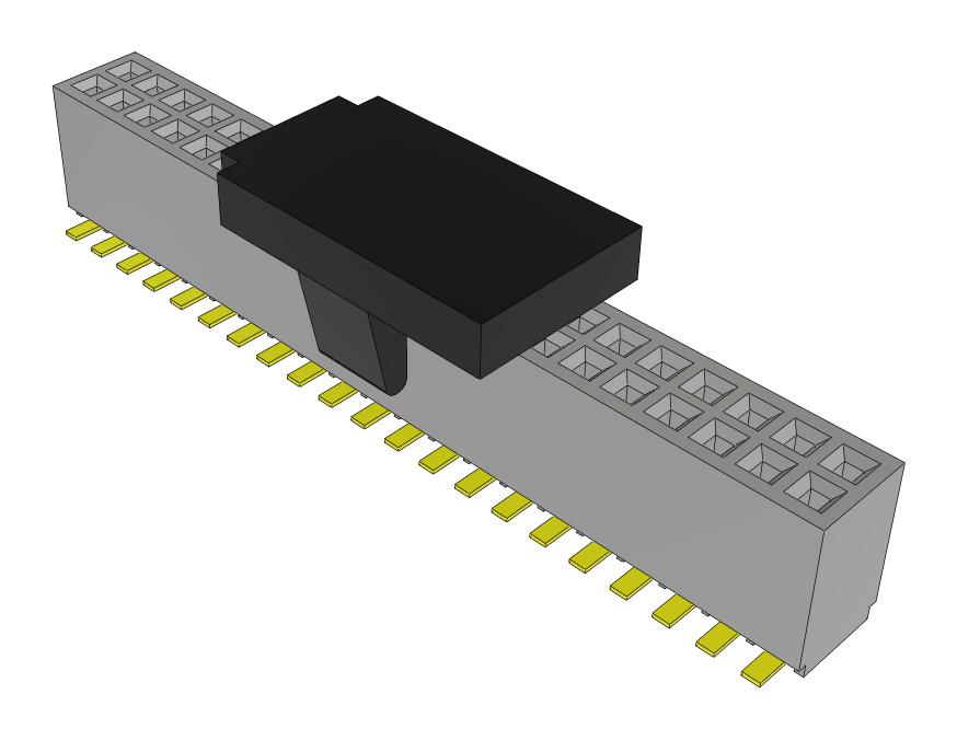 Samtec Sfmc-121-T2-L-D-P-Fr Connector, Rcpt, 42Pos, 2Row, 1.27mm