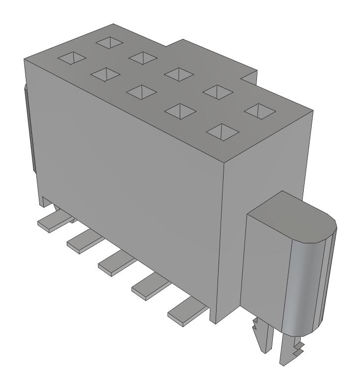 Samtec Sfml-105-02-L-D-Lc-Fr Connector, Rcpt, 10Pos, 2Row, 1.27mm