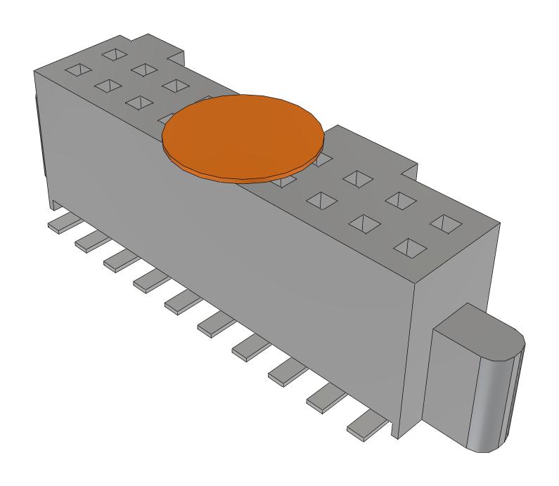 Samtec Sfml-110-02-S-D-K-Fr Connector, Rcpt, 20Pos, 2Row, 1.27mm