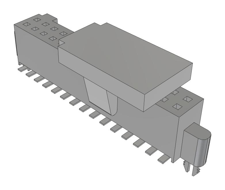 Samtec Sfml-115-T2-S-D-Lc-P-Fr Connector, Rcpt, 30Pos, 2Row, 1.27mm