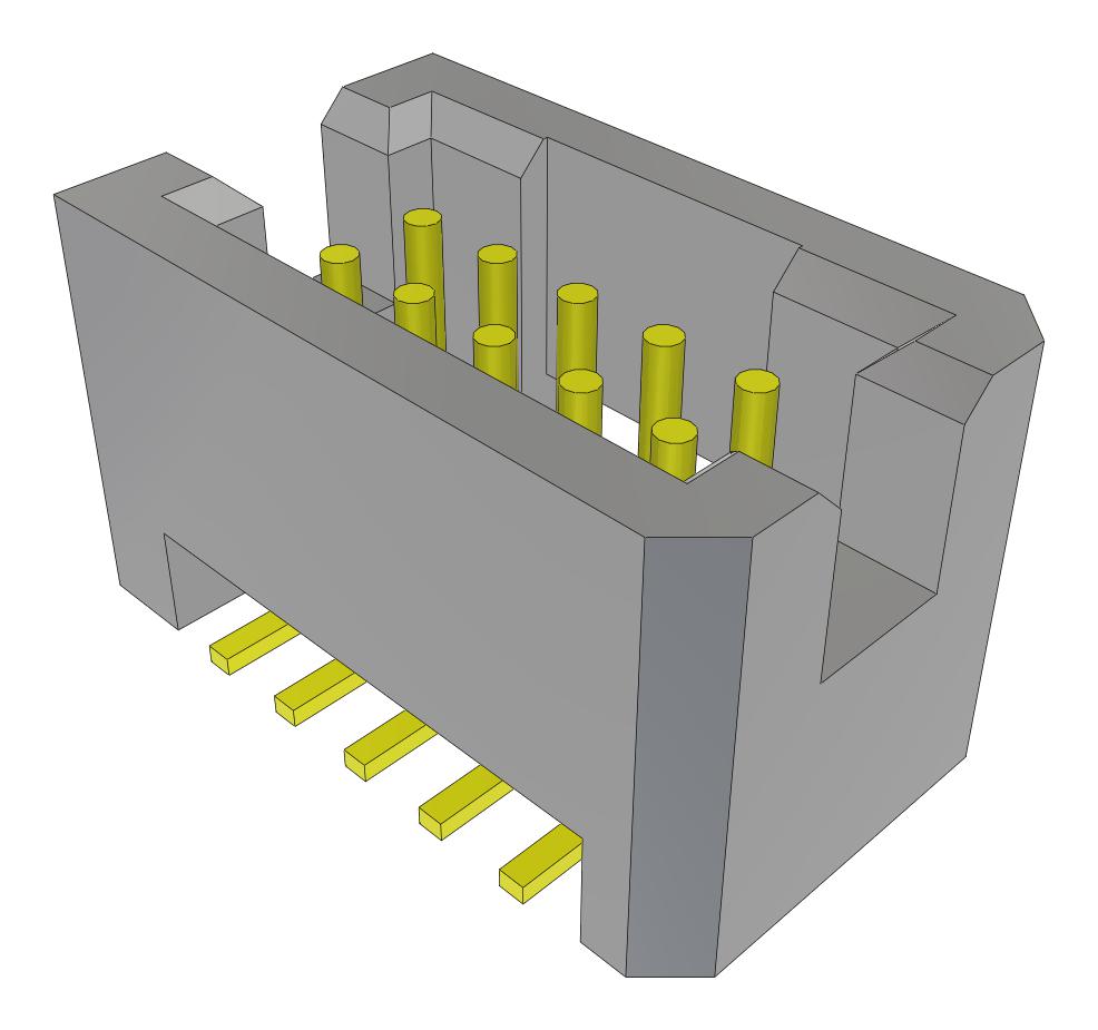 Samtec Tfml-105-02-L-D-Fr Connector, Header, 10Pos, 2Row, 1.27mm, Smt