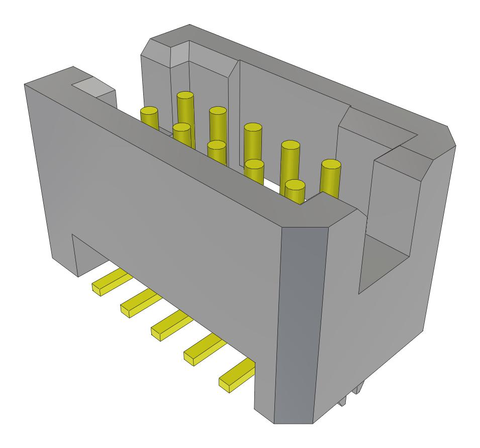 Samtec Tfml-105-02-L-D-Lc-Fr Connector, Header, 10Pos, 2Row, 1.27mm, Smt