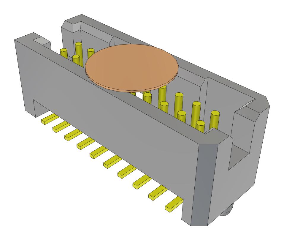 Samtec Tfml-110-02-F-D-A-K-Fr Connector, Header, 20Pos, 2Row, 1.27mm, Smt