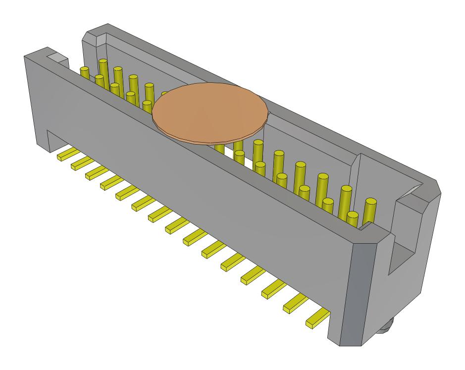 Samtec Tfml-115-02-L-D-A-K-Fr Connector, Header, 30Pos, 2Row, 1.27mm, Smt