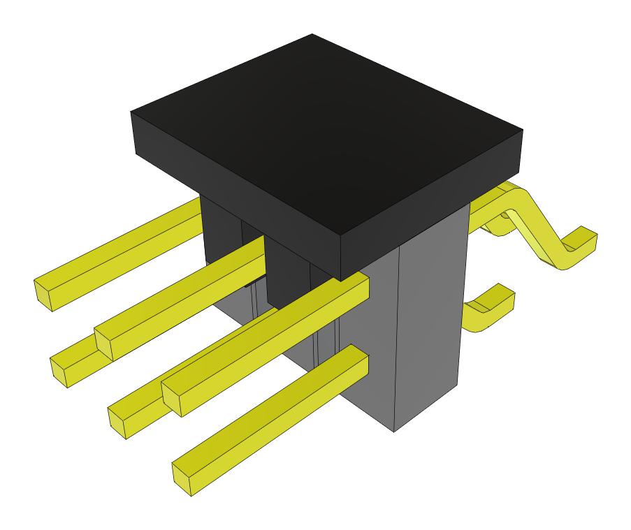 Samtec Tsm-103-01-F-Dh-P-Fr Connector, R/a Hdr, 6Pos, 2Row, 2.54mm, Smt