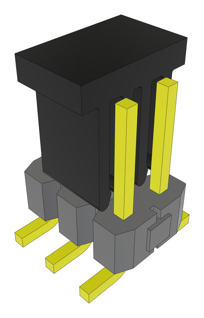 Samtec Tsm-103-01-F-Dv-P-Fr Connector, Header, 6Pos, 2Row, 2.54mm, Smt