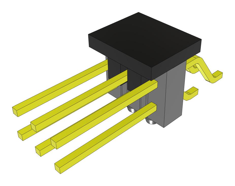 Samtec Tsm-103-03-T-Dh-A-P-Fr Connector, R/a Hdr, 6Pos, 2Row, 2.54mm, Smt