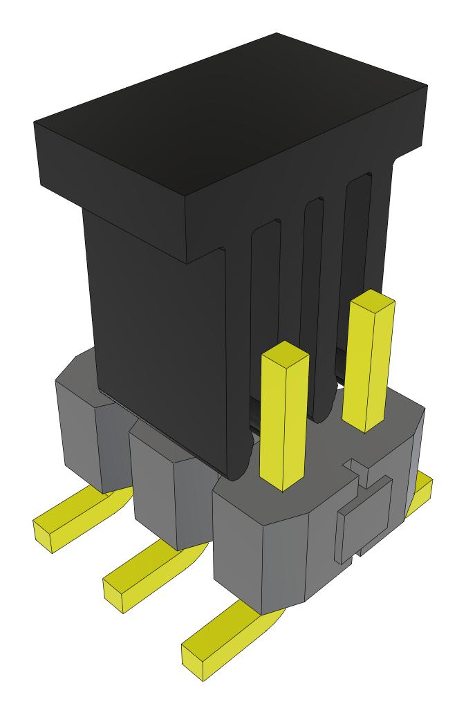 Samtec Tsm-103-04-F-Dv-P-Fr Connector, Header, 6Pos, 2Row, 2.54mm, Smt