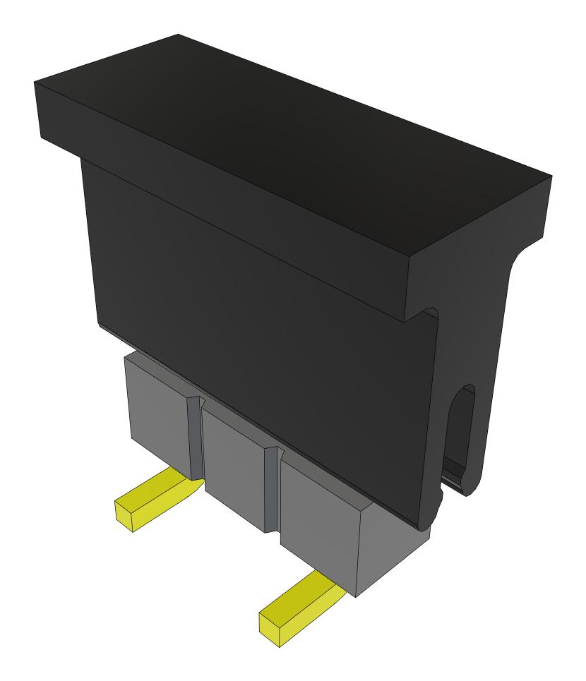 Samtec Tsm-103-04-F-Sv-P-Fr Connector, Header, 3Pos, 1Row, 2.54mm, Smt