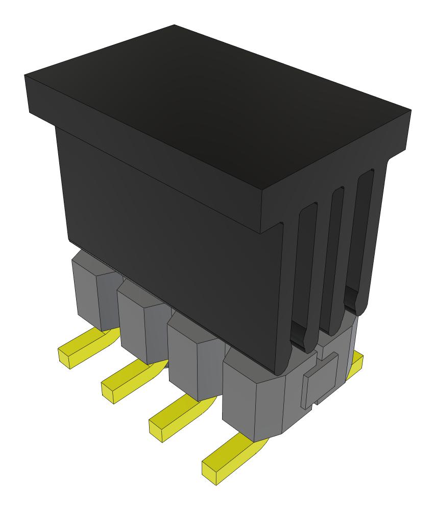 Samtec Tsm-104-01-F-Dv-A-P-Fr Connector, Header, 8Pos, 2Row, 2.54mm, Smt