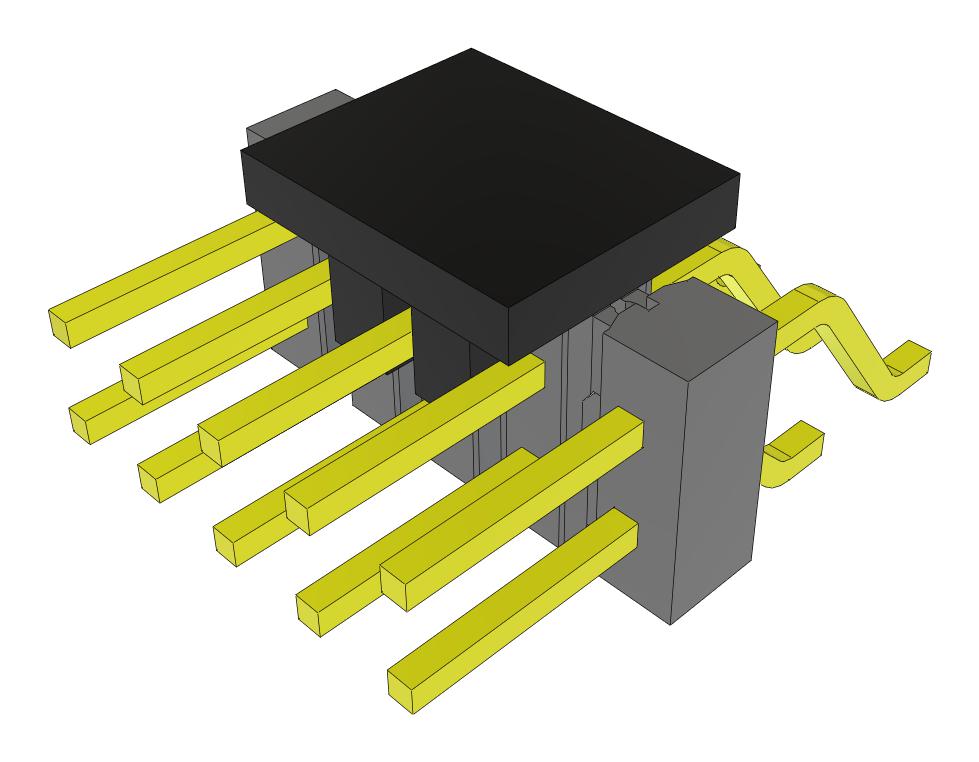 Samtec Tsm-105-01-F-Dh-P-Fr Connector, R/a Hdr, 10Pos, 2Row, 2.54mm, Smt