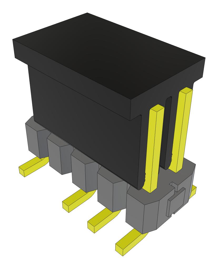 Samtec Tsm-105-01-T-Dv-003-P-Fr Connector, Header, 10Pos, 2Row, 2.54mm, Smt