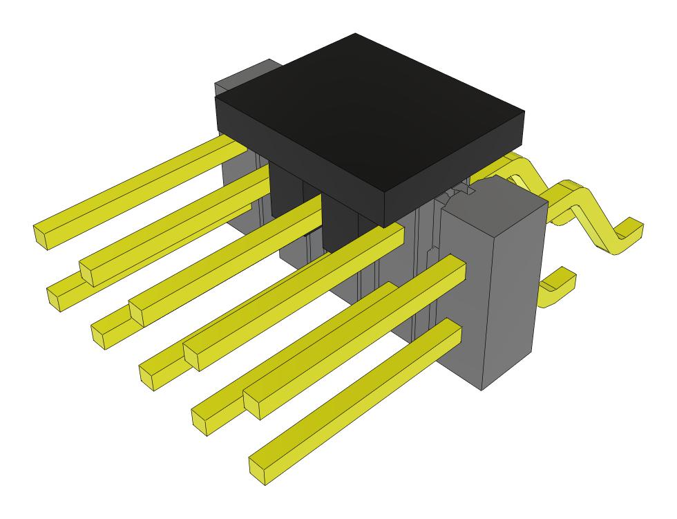 Samtec Tsm-105-02-T-Dh-P-Fr Connector, R/a Hdr, 10Pos, 2Row, 2.54mm, Smt